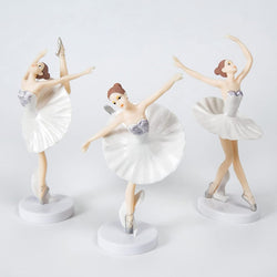 Ballet Dancer Dolls Cake Topper (Set of 3)