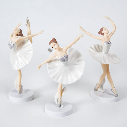 Ballet Dancer Topper (Pack of 3)