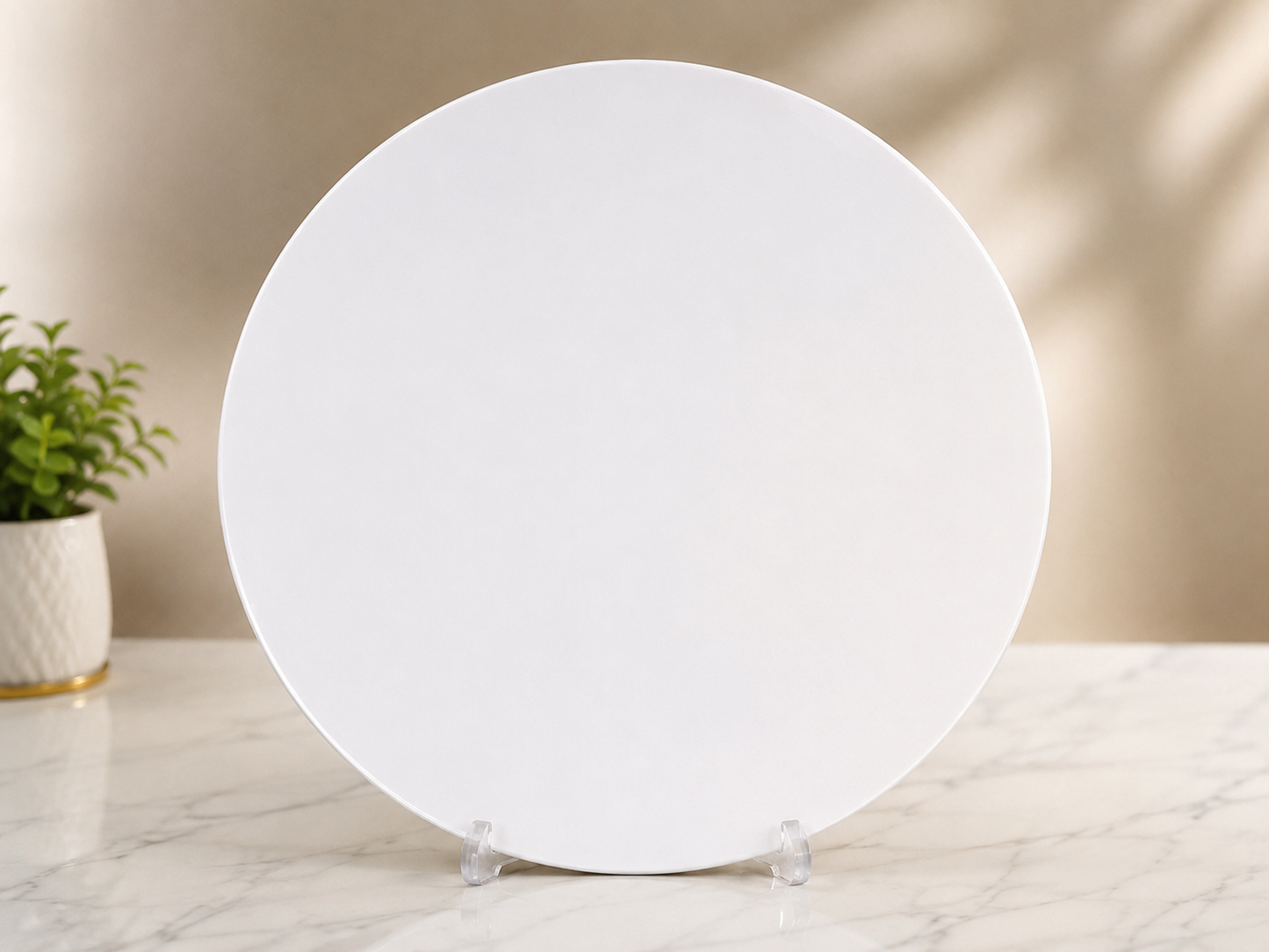 18 inch Round White Drum Board
