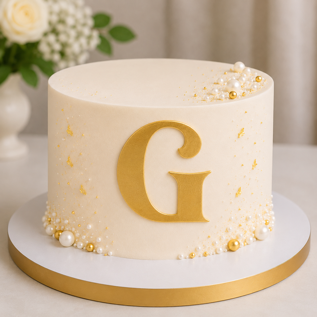G Alphabet 2 inch Acrylic Topper