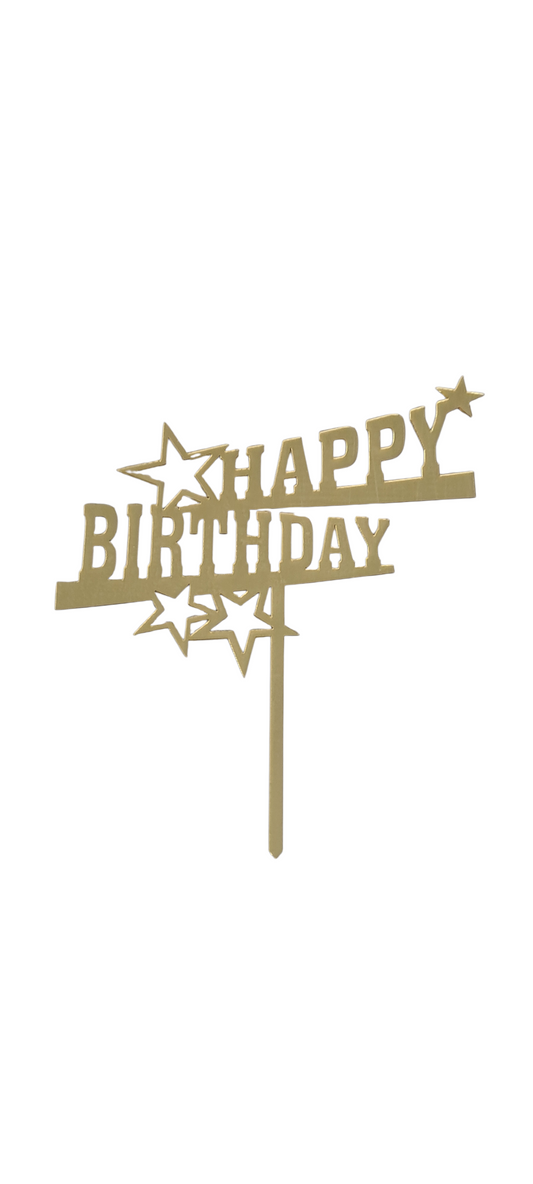 Economic Birthday Topper