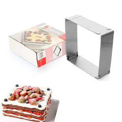 Square Cake Tin Stainless - Steel 6 inch - 11 inch