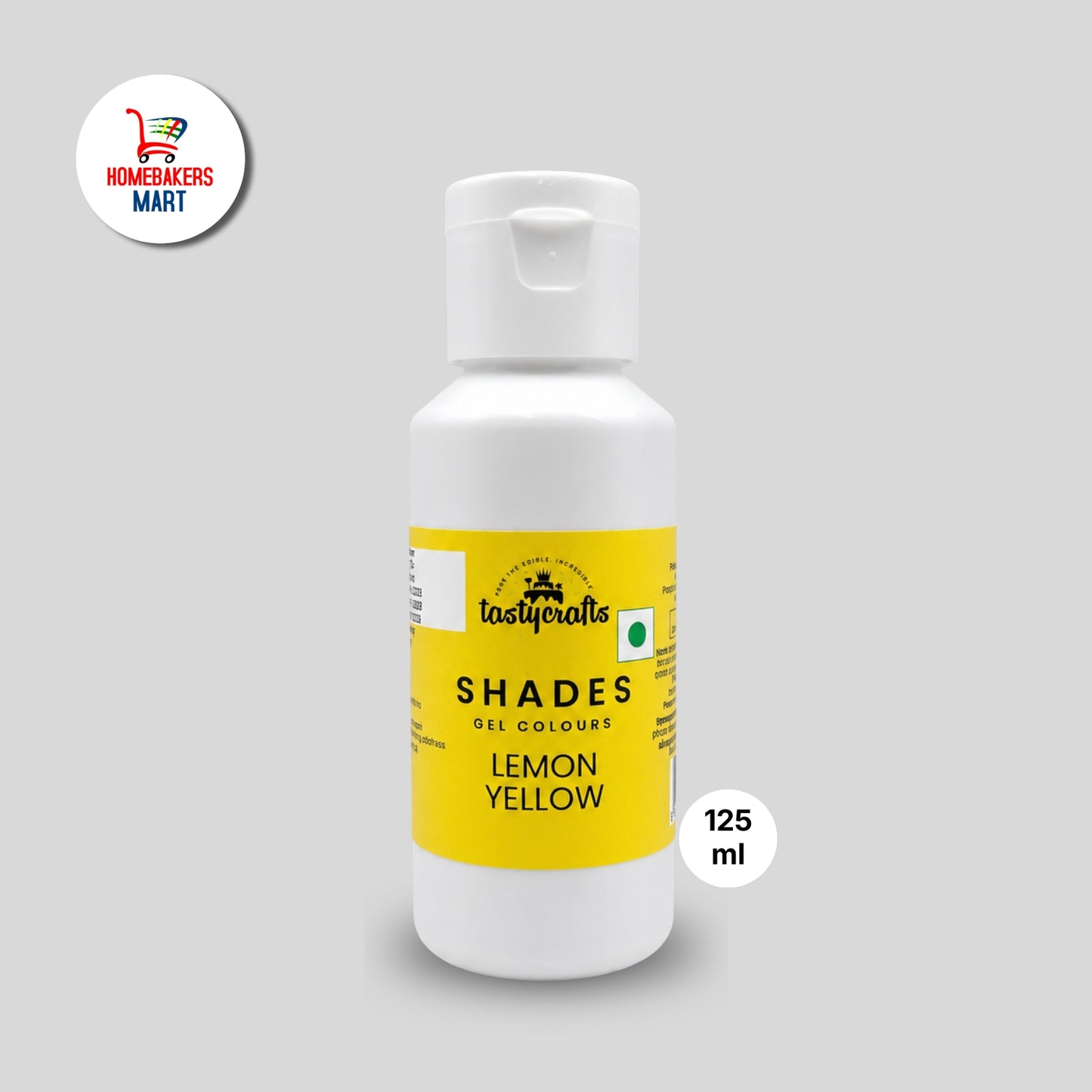 Tastycraft Lemon Yellow Gel colour 125gm