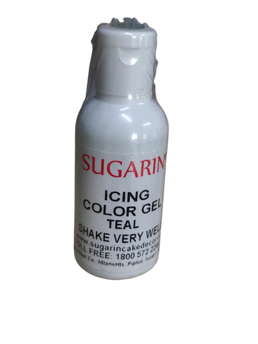 Sugarin Premium Teal Gel Colour 25ml