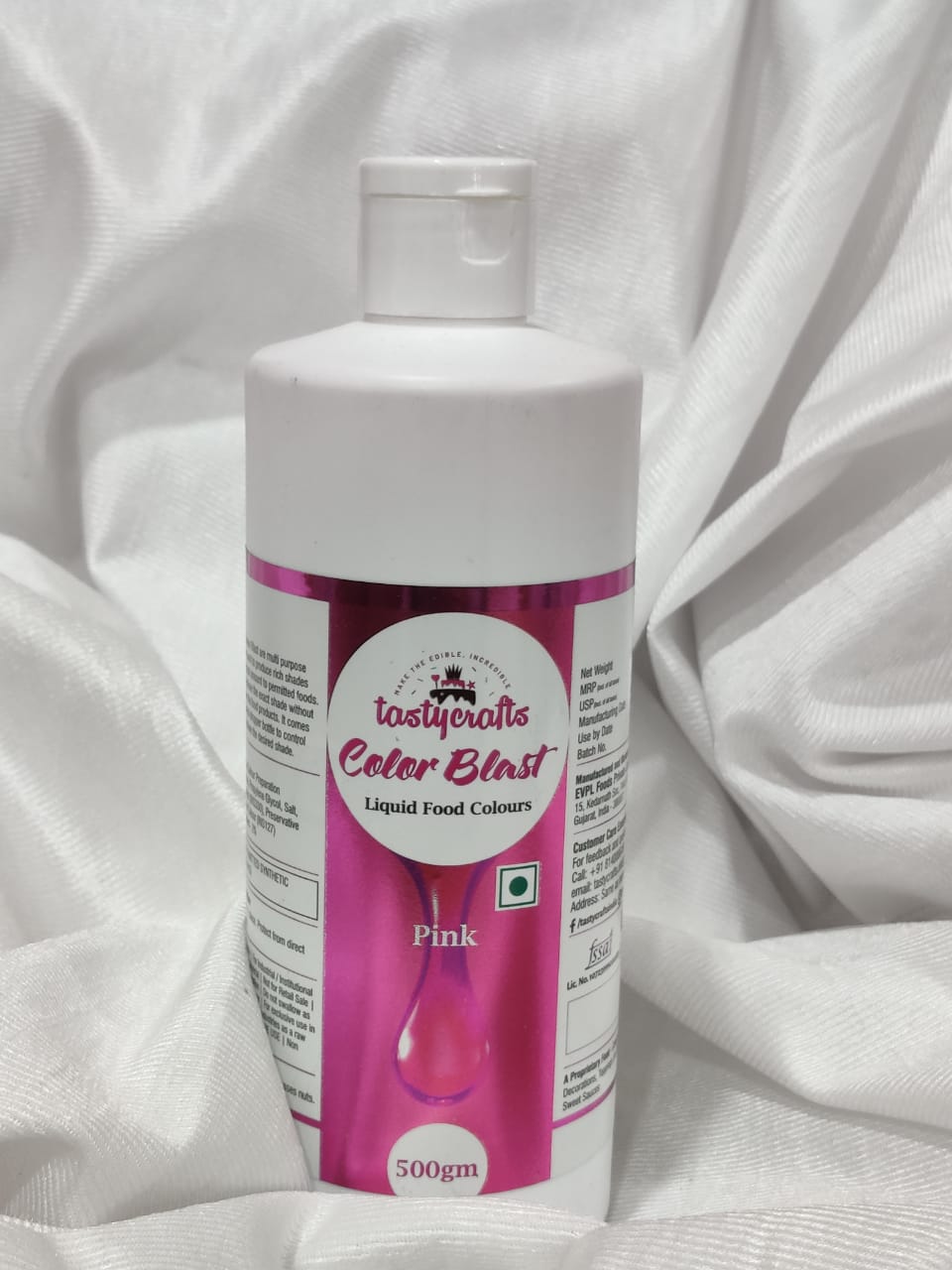 Tastycrafts Color Blast Pink Liquid Food Colour 500 gm