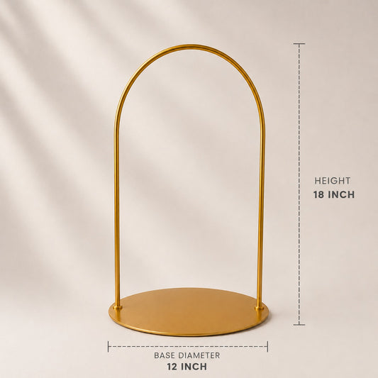 Loop Metal Cake Stand (height-18 inch)