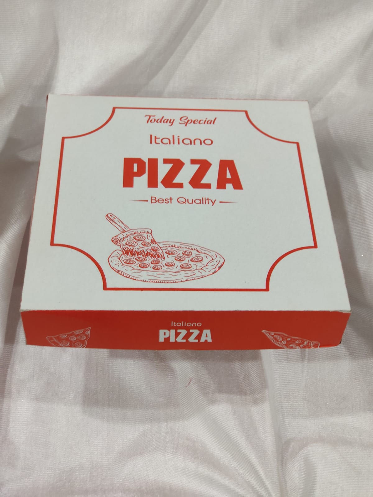 Pizza Box size - 8x8x1.5 inch