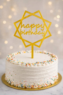 Economic Birthday Topper