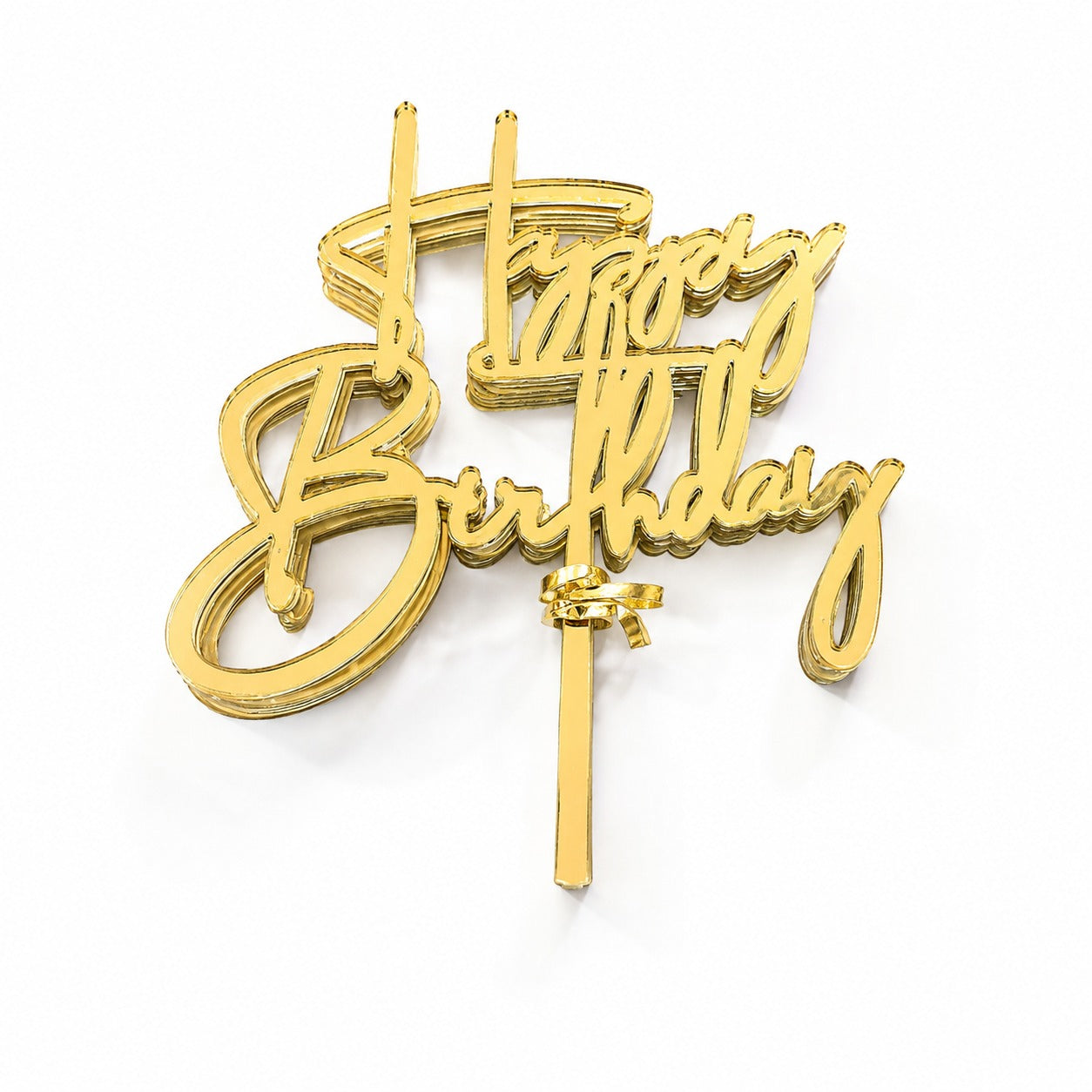 Happy Birthday Topper pack of 10