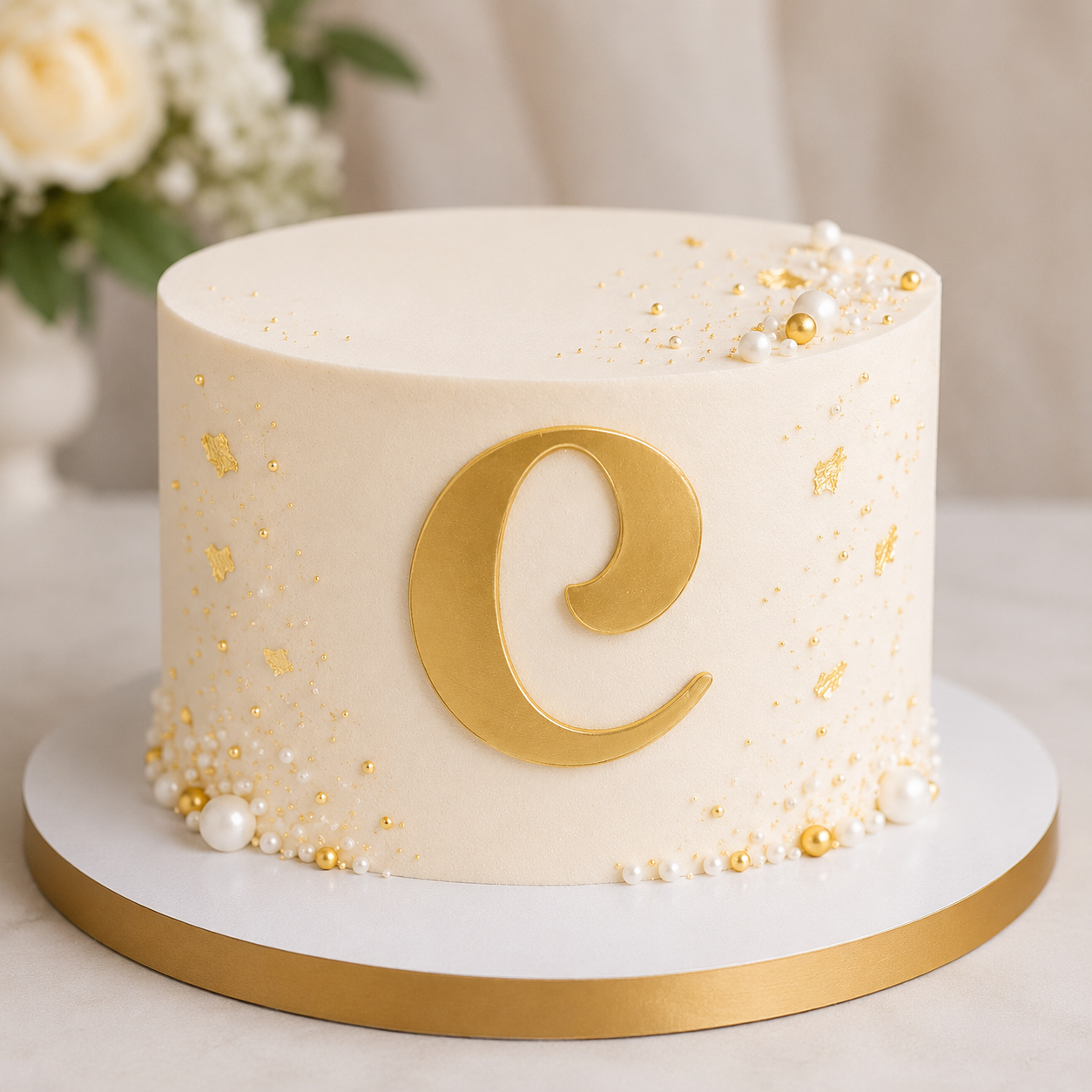 C Alphabet 2 inch Acrylic Topper