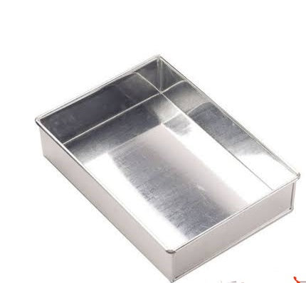 Rectangle cake tin 7x5x2 inch