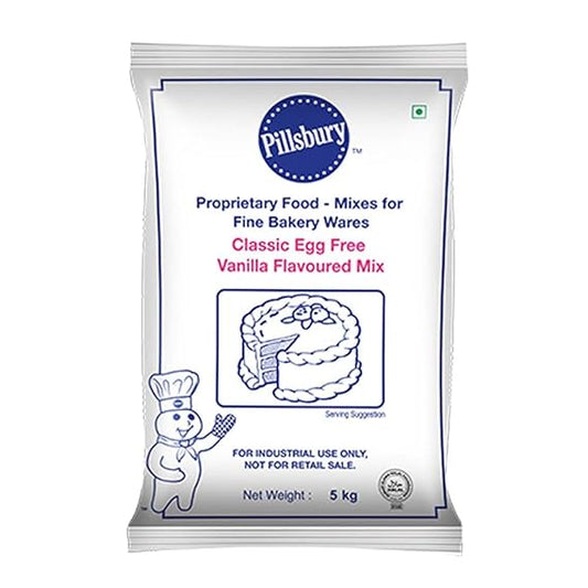 Pillsbury Classic Egg free Vanilla Cake Mix 5 kg