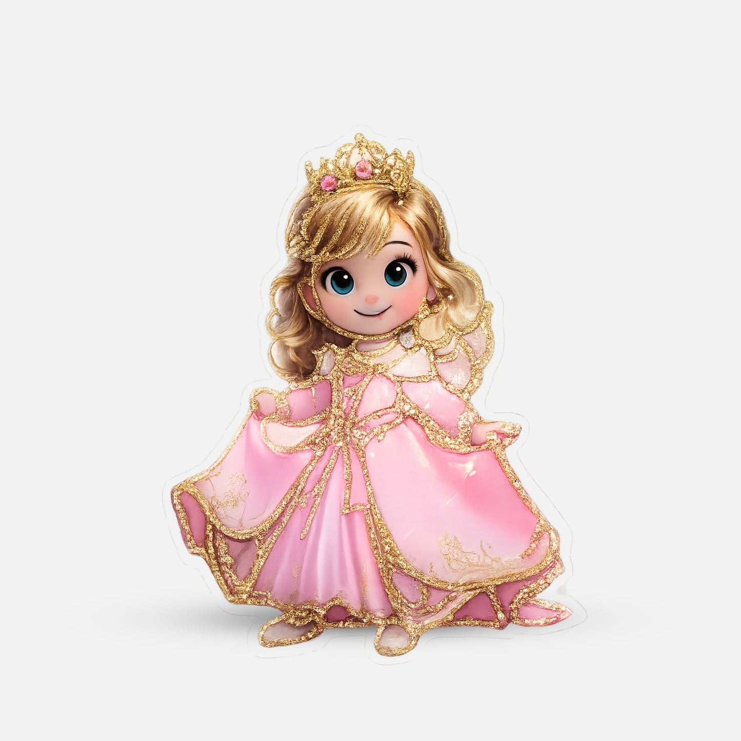 Princess Butterfly Theme Topper ( 2 wings 1 princess)