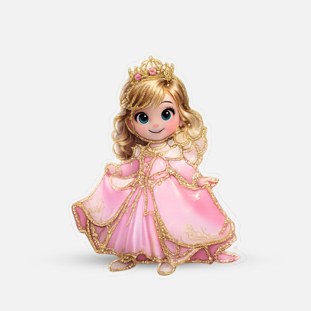 Princess Butterfly Theme Topper ( 2 wings 1 princess)
