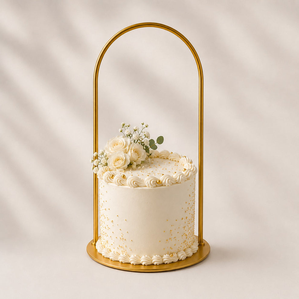 Loop Metal Cake Stand (height-18 inch)