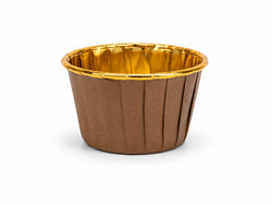 Brown  cupcake liner pack of 50 (size 1.5x2inch)