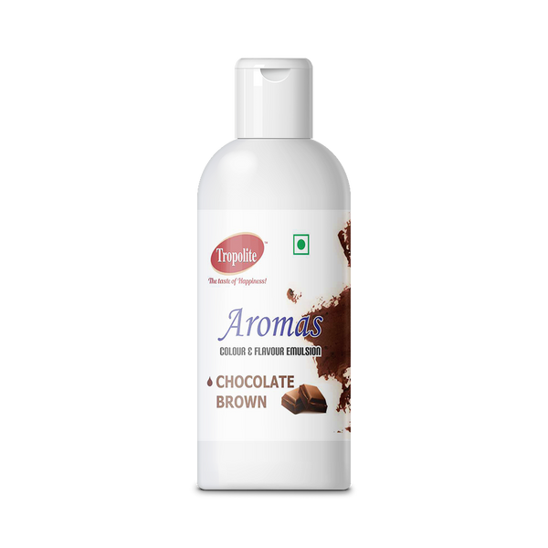 Tropolite Chocolate Brown Aromas Colour & flavour emulsion 50 gm