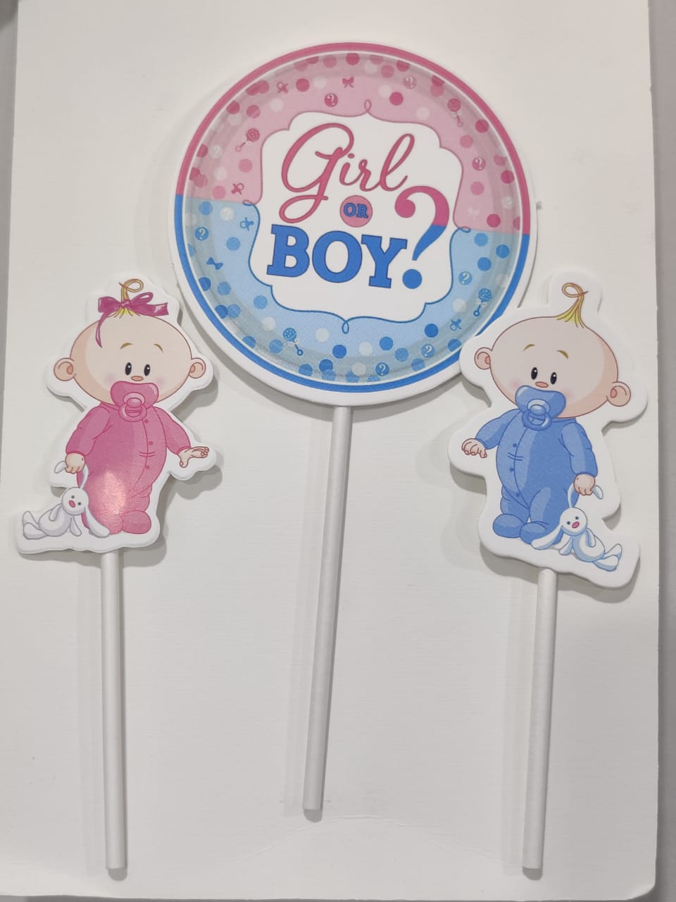 Girl Or Boy Theme Topper