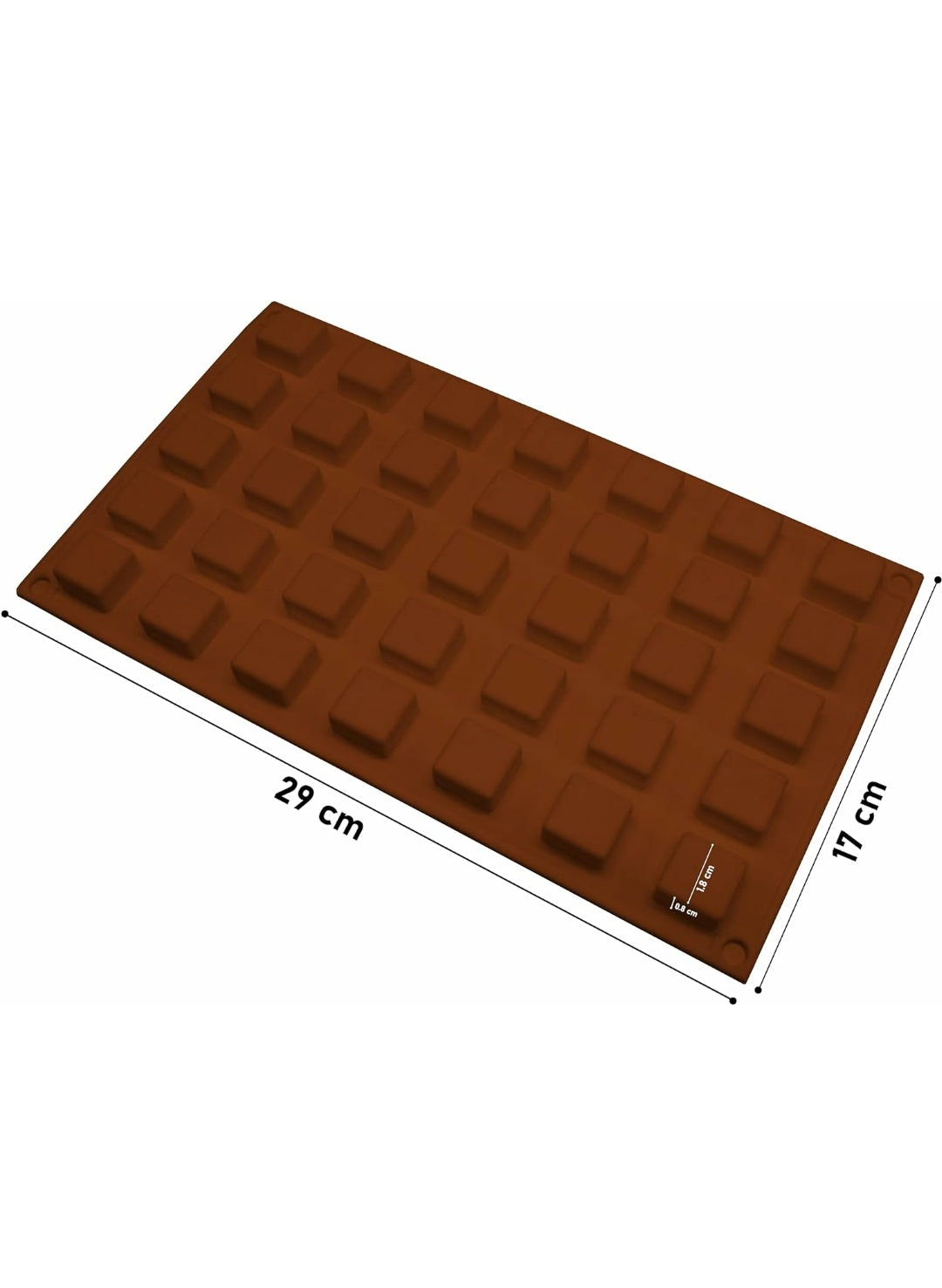 Square 35 cavity Mould ( Random color)