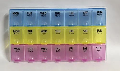 Organized medicine box