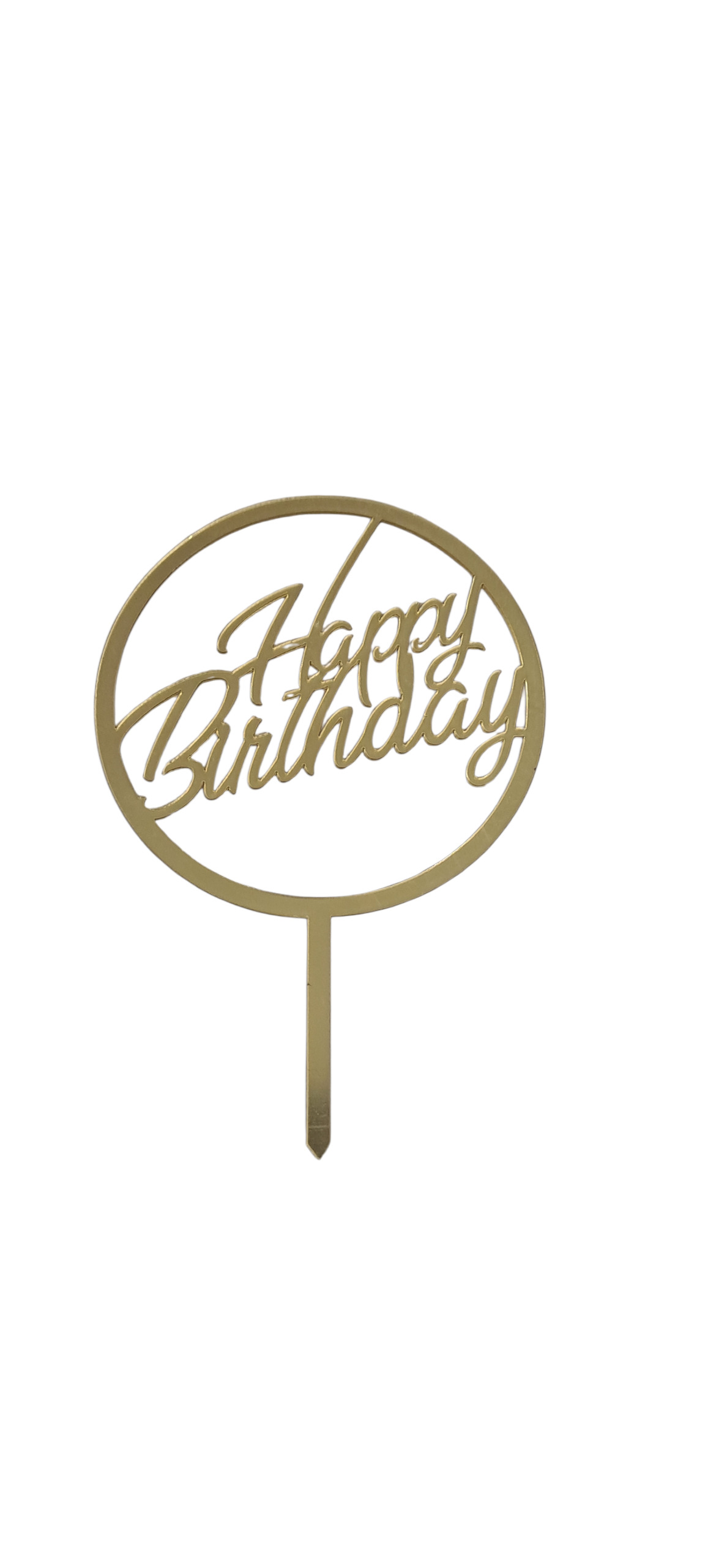 Economic Birthday Topper
