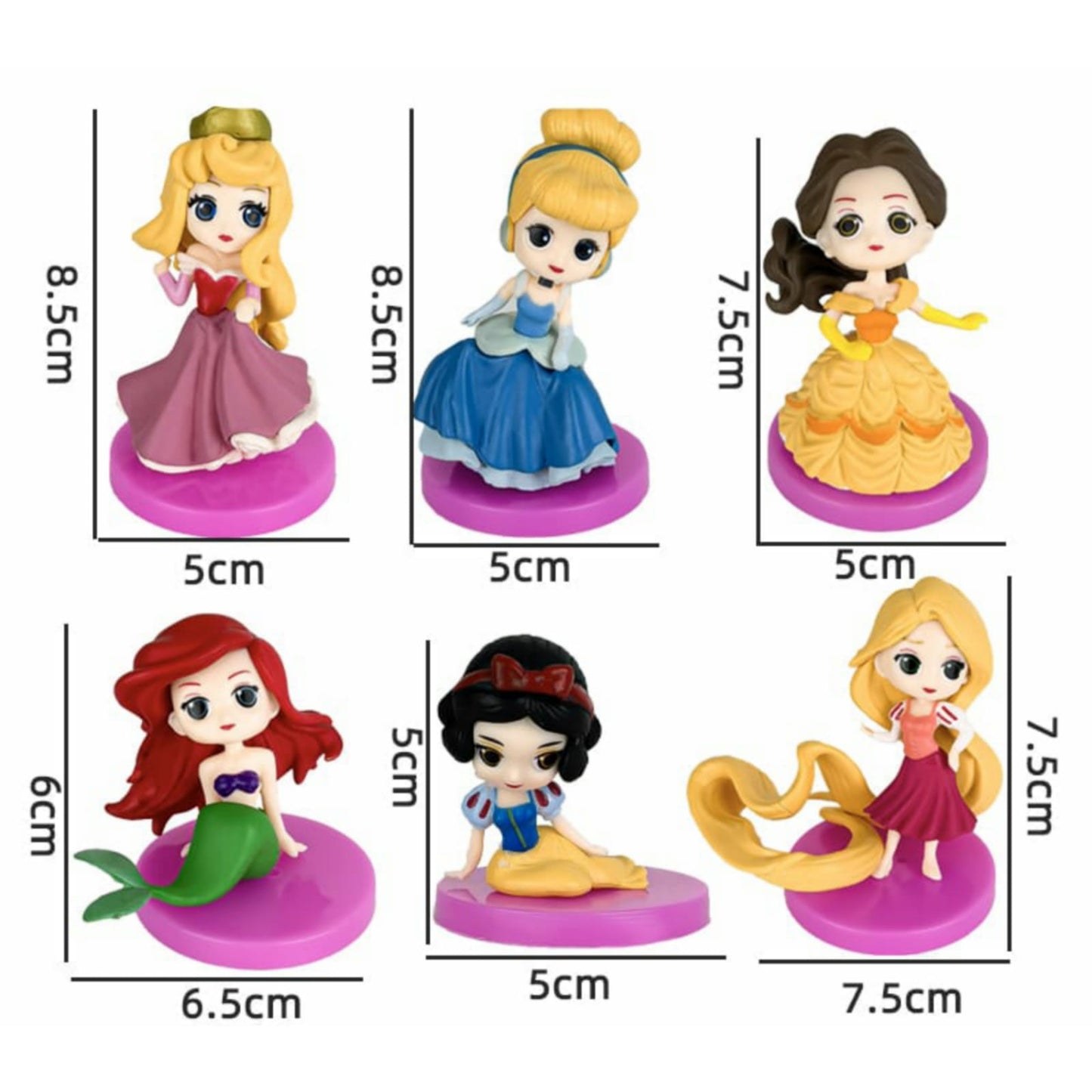 Premium Disney Princess  Set of 6