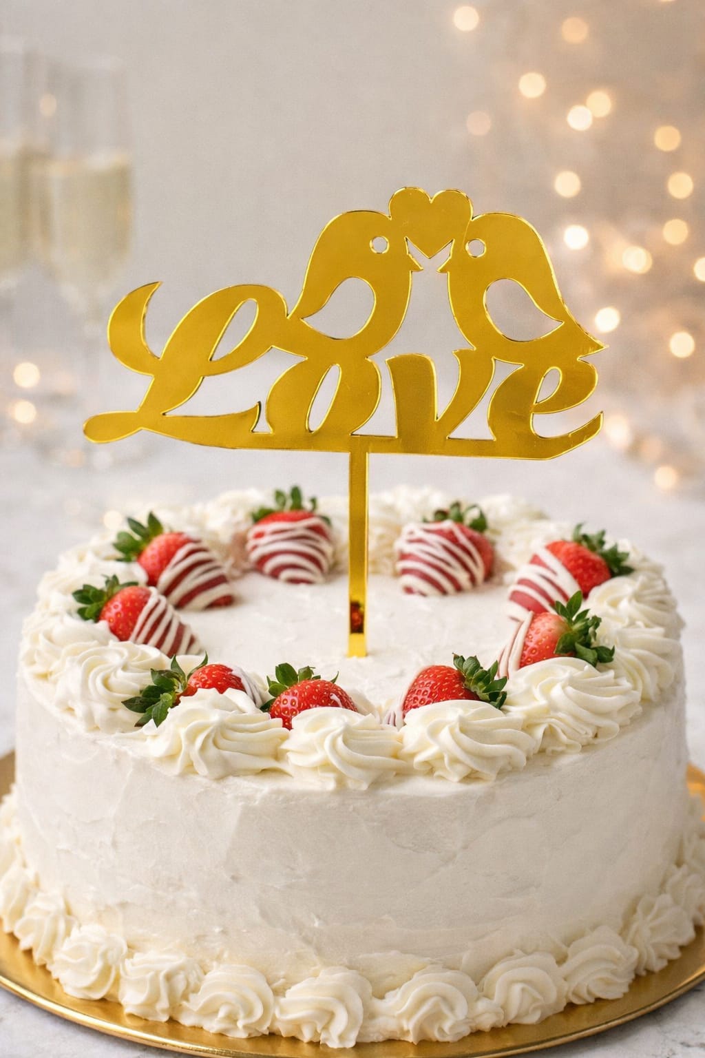 Love Acrylic Topper