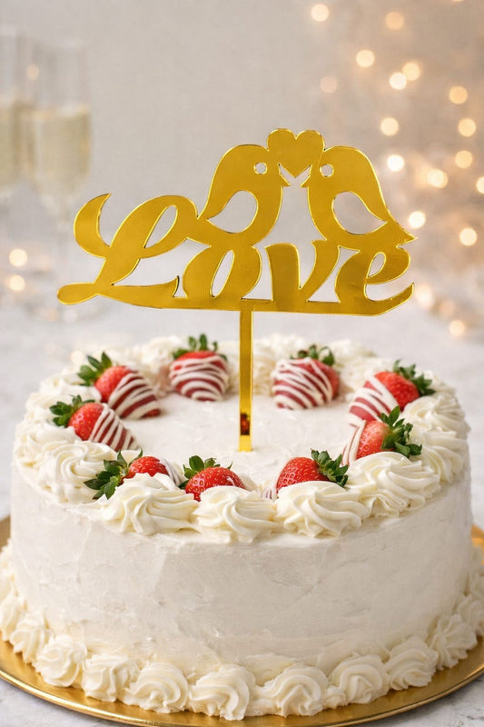 Love Acrylic Topper
