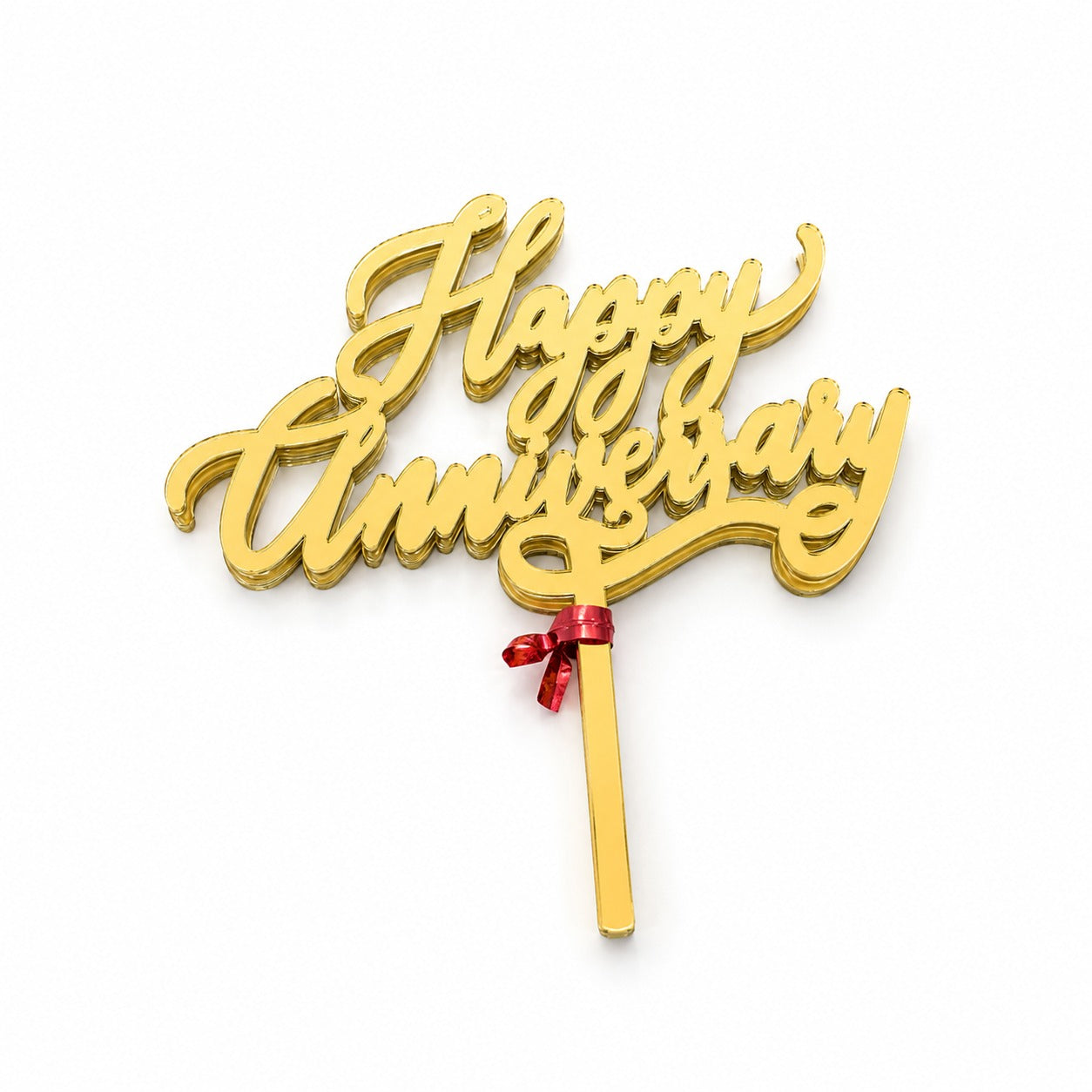 Happy Anniversary Topper pack of 10