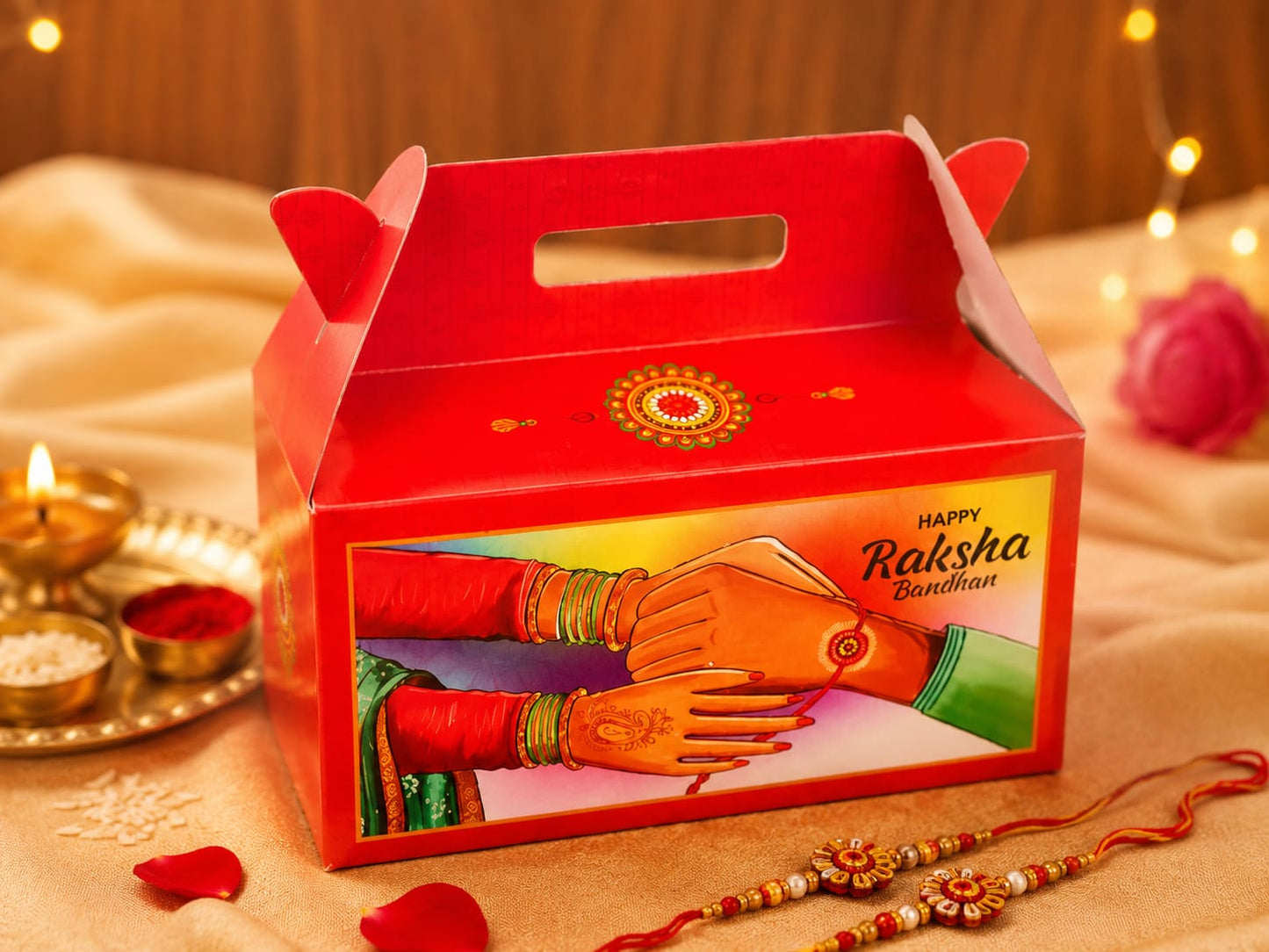 Raksha Bandhan Box Pack Of 10 1573 O