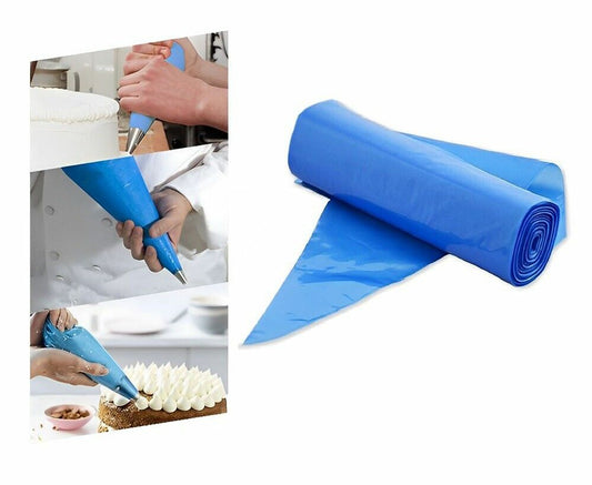 Flair 45 cm icing bag pack of 100 (Random color - Reusable)