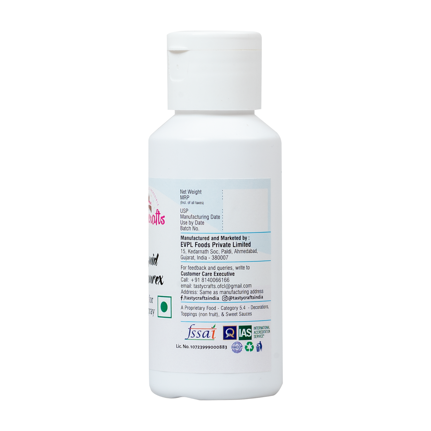 Tastycraft Liquid Evapurex 
100 gm