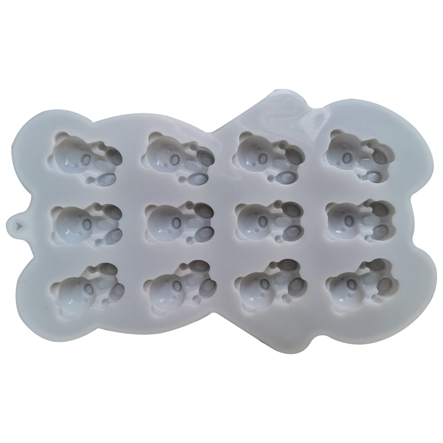 Teddy bear Silicon Mould 12 Cavity