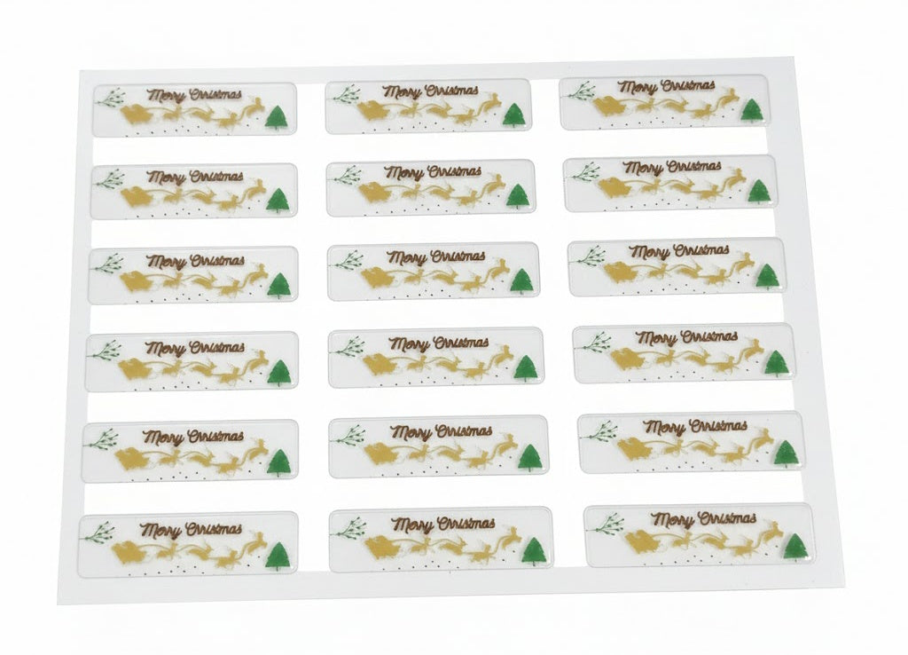 Bakersville Food Decor Transfer Christmas Mould