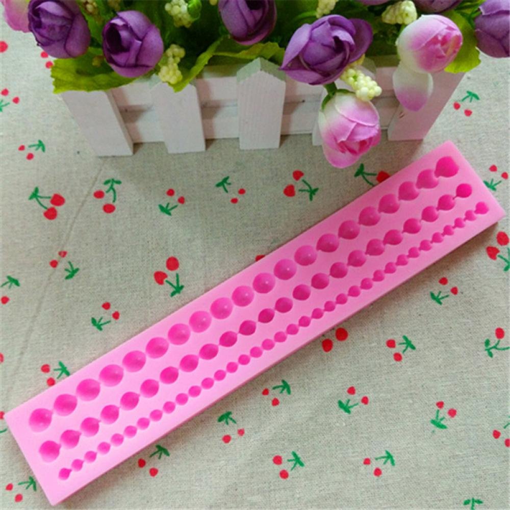 Bead Chain Fondant Mould