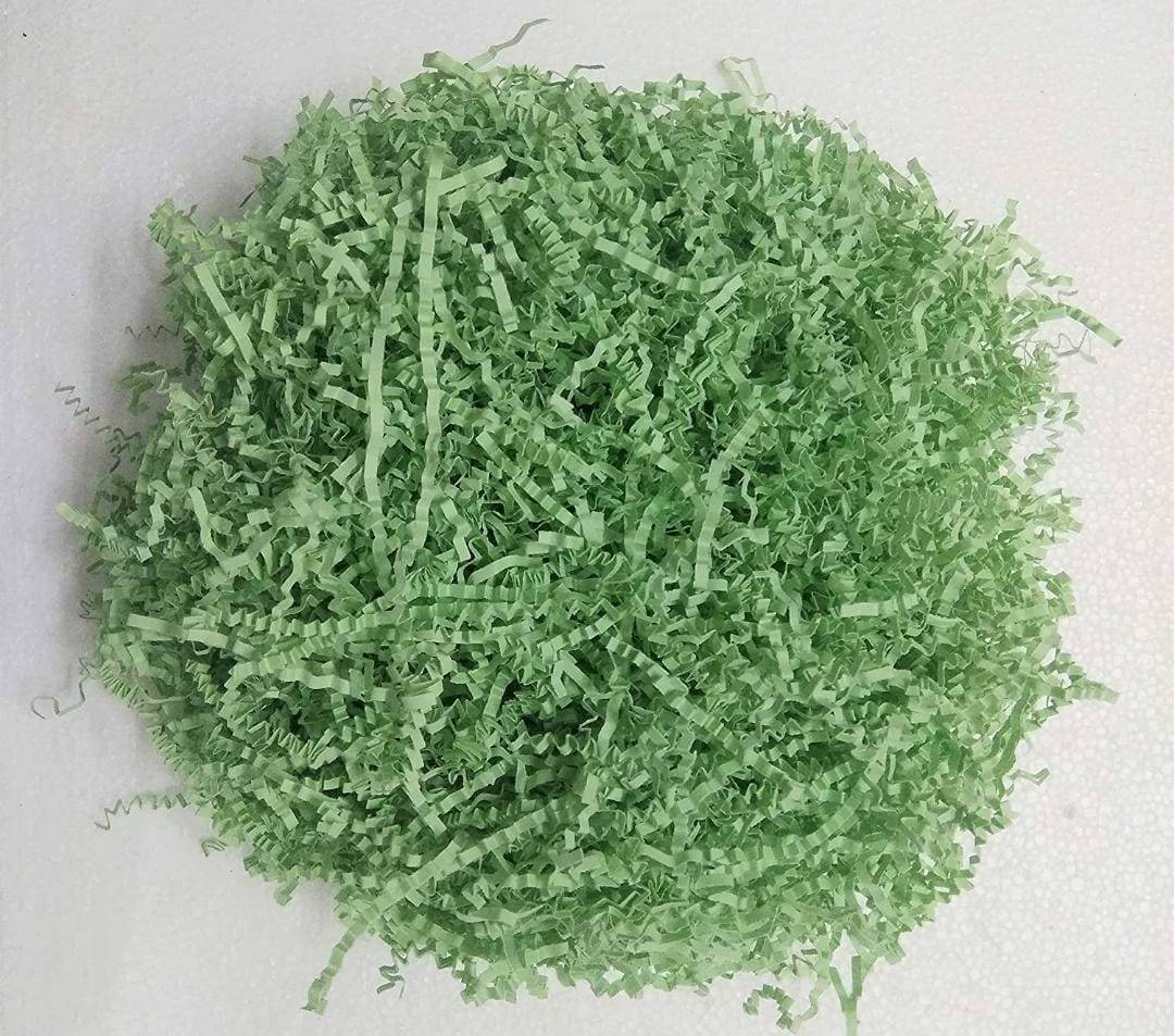 green paper grass