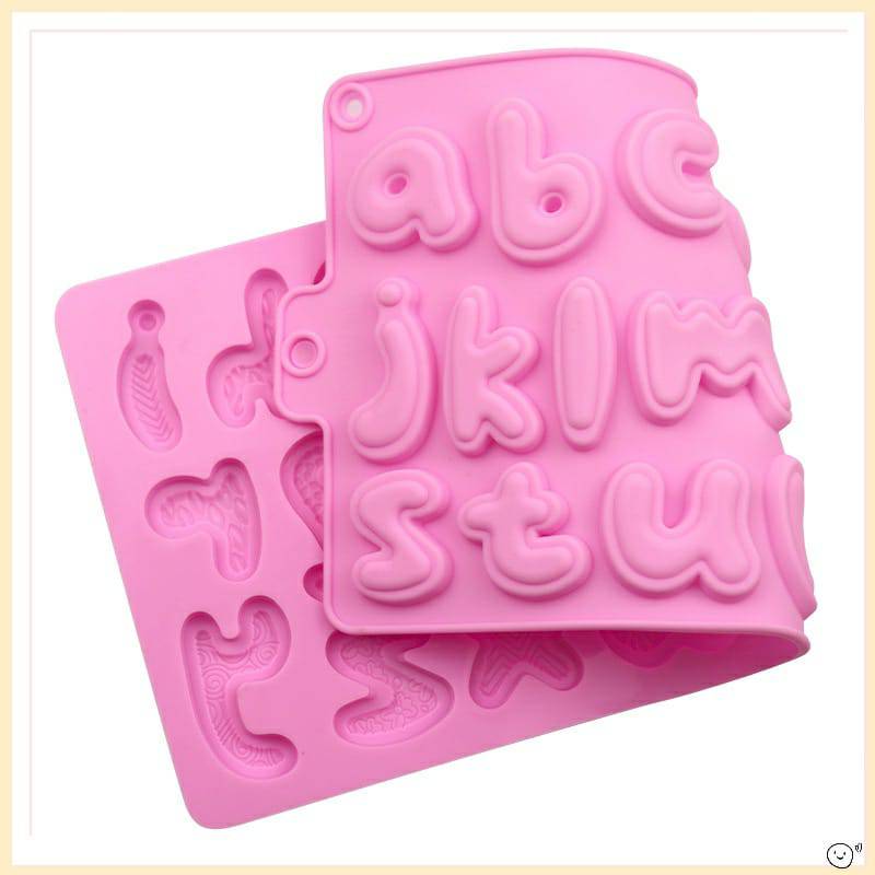 Small letter Alphabet silicon Mould