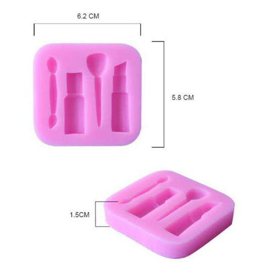 Silicon Fondant Makeup Mould 
Code - AM 545