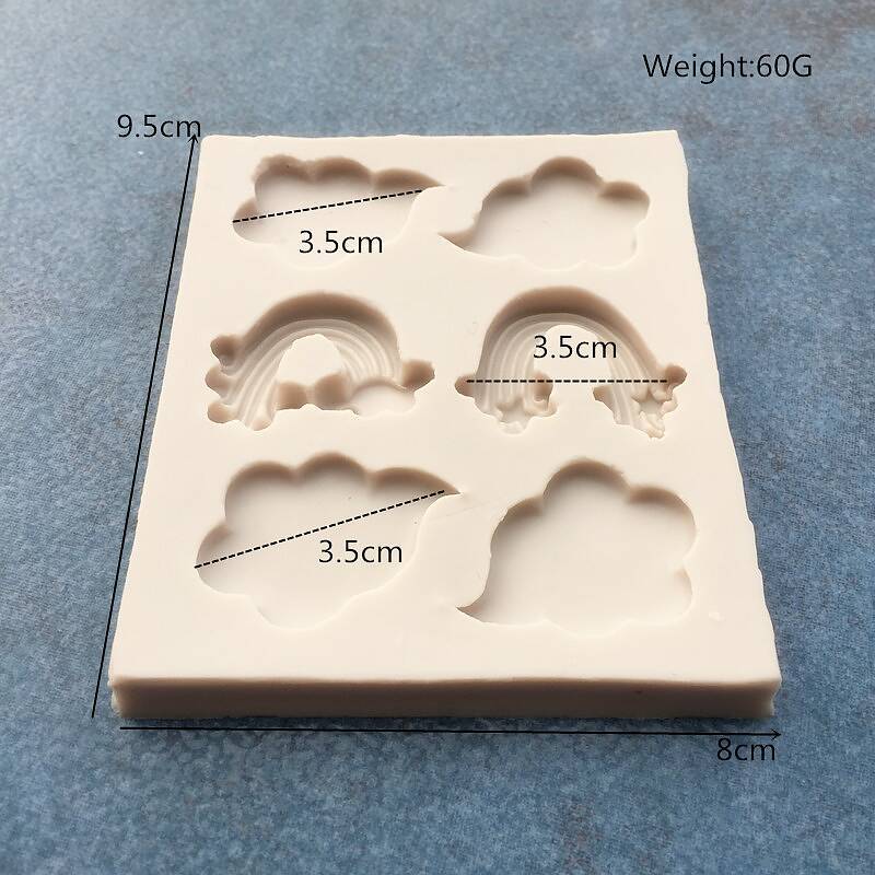 Silicon Fondant Cloud mould
Am1780