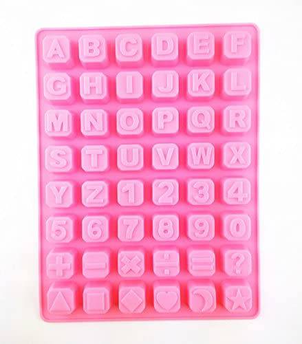 Square Alphabet Silicon Mould