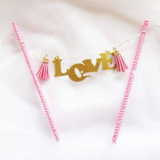 Premium Love Cake Topper 
Sur 133