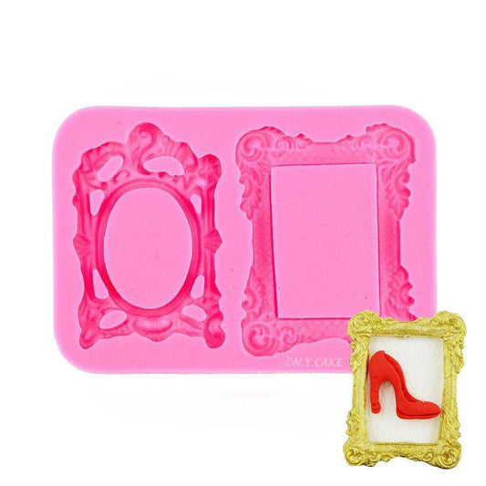 Frame Silicon Fondant Mould