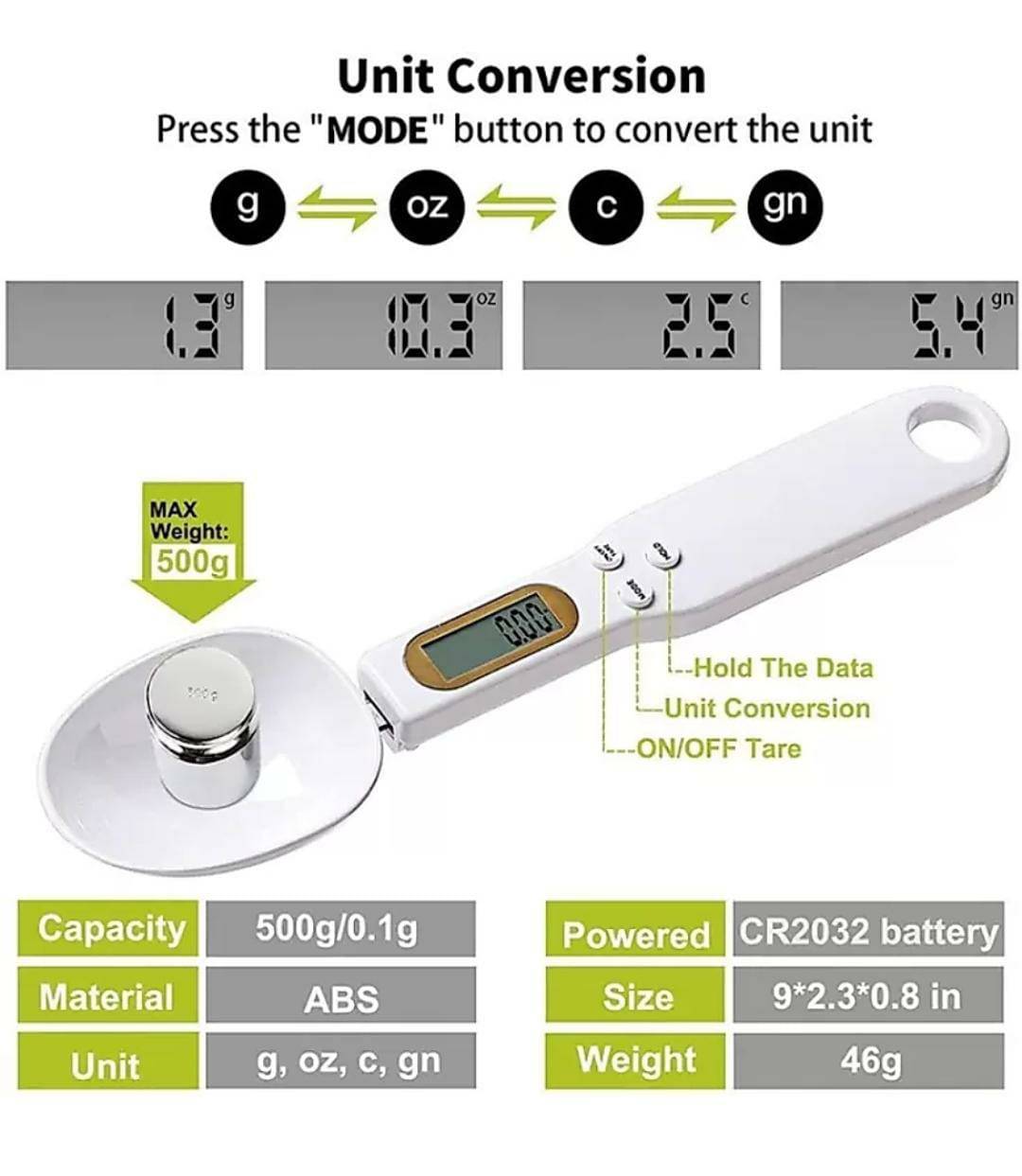 Premium Quality Digital Spoon Scale