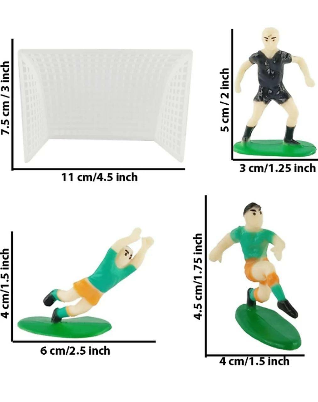 Footbal Soccer Cake Topper Set of 7
SUR 160