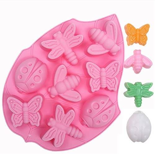 Ladybug Dragonfly Butterfly Silicone