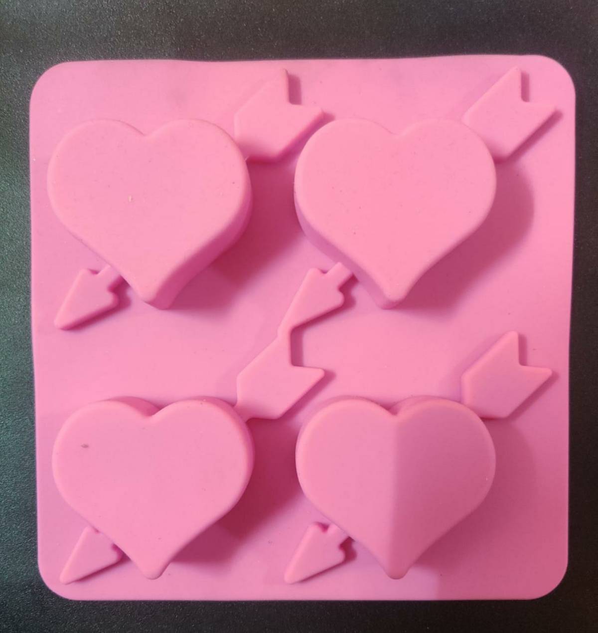 Heart and Arrow Silicon Mould