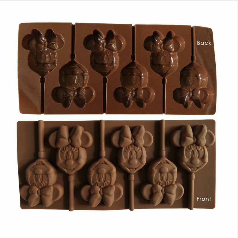 Silicon Minni Mouse Lollipop Mould