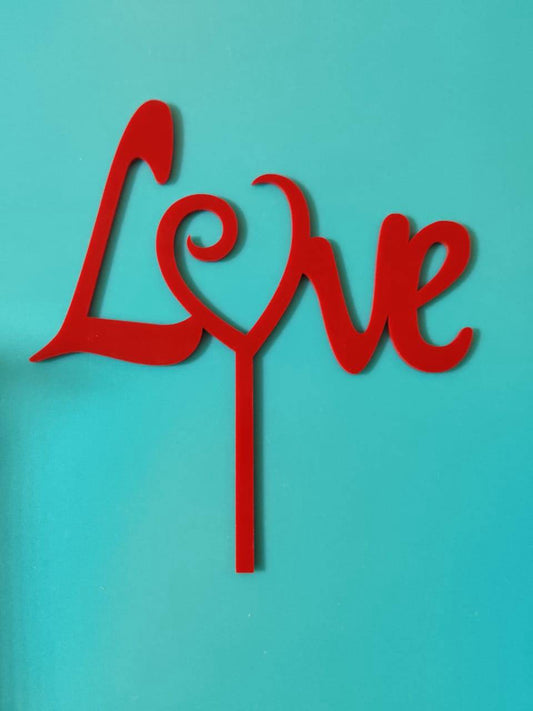 Love Cake Topper RT00268