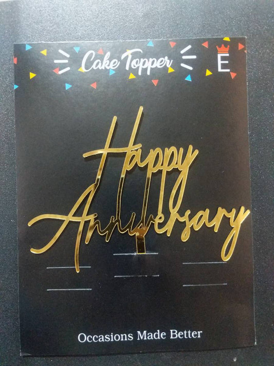 Happy Anniversary  Topper RT00276