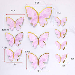 Butterfly Pink Pack of 10
